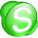 green, Skype LimeGreen icon