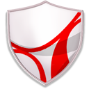 readerapp, protect, Guard, security, shield DarkGray icon