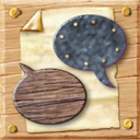 Chat, Comment, talk, speak DimGray icon