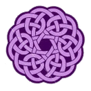 knotting, purpleknot, Knot Plum icon