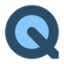 appicns, quicktime DarkSlateGray icon