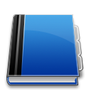 Hdd, hard drive, Adressbook, hard disk, Contact CornflowerBlue icon