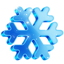 snowflake LightSkyBlue icon
