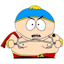 cartman, Crossed, Ninja PeachPuff icon