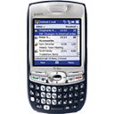 Handheld, treo, smart phone, smartphone, palm, Cell phone, Palm treo 750v, mobile phone Black icon