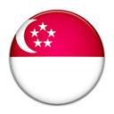 singapore, flag, Country Crimson icon