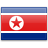 Country, north, flag, Korea Crimson icon