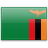 flag, Zambia, Country ForestGreen icon