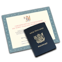 passport, citizenship OldLace icon