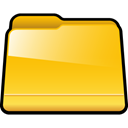 generic, yellow, Folder Gold icon