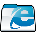 Folder, Explorer, internet DarkCyan icon