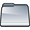 Folder, generic Silver icon
