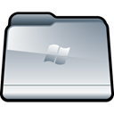 window, Folder Silver icon