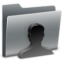 profile, people, Account, user, Folder, Human Gray icon