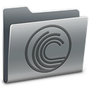 Folder, torrent Gray icon