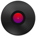 music, vinyl, record, uyyuuuuu, vinil DarkSlateGray icon