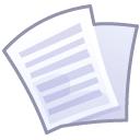 File, document, paper, Text Lavender icon