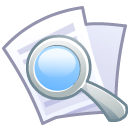 File, paper, search, seek, Find, document Lavender icon