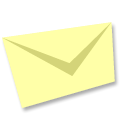 mail, envelop, Email, Letter, Message Khaki icon