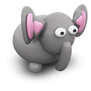 elephantporcelaine, mac Black icon