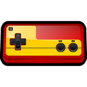 Computer, Game, gaming, Classic, Family, player, nintendo Black icon