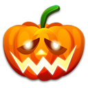 halloween, pumpkin, Shame Black icon