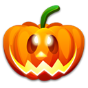 Fun, halloween, Emotion, funny, pumpkin, Emoticon, smile, happy Black icon