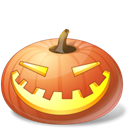 halloween, laugh, pumpkin, jack o lantern Black icon