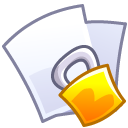 paper, security, locked, File, Lock, document Lavender icon