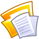 Folder, document, File, paper Lavender icon