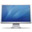 Blue, Display, screen, monitor, cinema, Computer SteelBlue icon