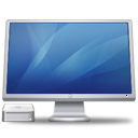 Blue, Computer, monitor, screen, Display, cinema, Macmini SteelBlue icon
