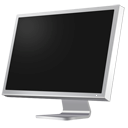 Computer, Diagonal, monitor, screen, Display, cinema Black icon