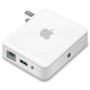 airtunes, with, base, express, Airport, station WhiteSmoke icon