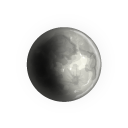 Moon, climate, nature, weather LightGray icon