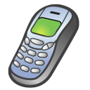 Mobile, Tel, telephone, phone Black icon