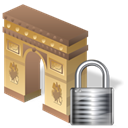 Lock, locked, Arcodeltriunfo, security Black icon