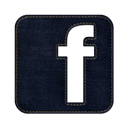 Logo, square, jean, Sn, Facebook, denim, Social, social network Black icon