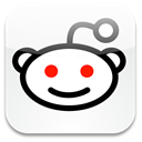 Reddit, Sn, Social, social network WhiteSmoke icon