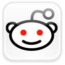 Sn, social network, Social, Reddit, Badge WhiteSmoke icon