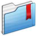 Favorite, Folder SteelBlue icon