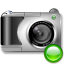Camera, mount, photography Black icon