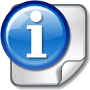 about, Information, Info RoyalBlue icon