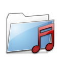 Duplicate, Copy, music, Folder Black icon