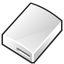 hard drive, Hdd, External, hard disk Gainsboro icon