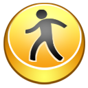 Badge, shared Khaki icon