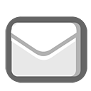 Letter, envelop, Email, Message, mail DimGray icon