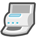 Print, And, printer, Fax DarkSlateGray icon