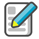 Edit, document, paper, write, File, writing DarkSlateGray icon