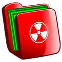 Folder, Closed Red icon